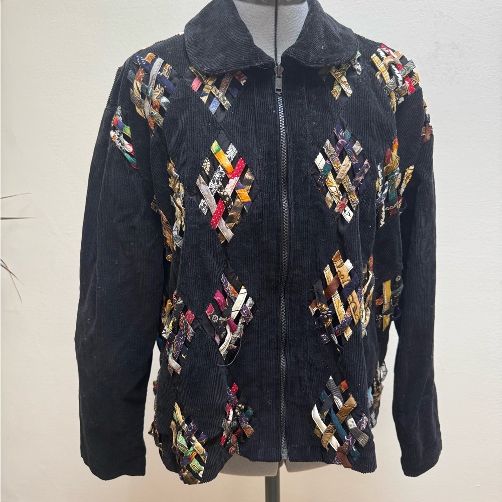 Vintage Soulmates Multicolor Patchwork Jacket- one of a kind - Picture 2 of 8